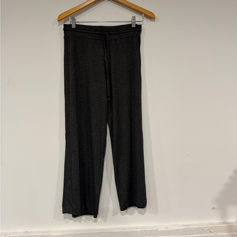 Michael Stars Charcoal Gray Wide-Leg Pants